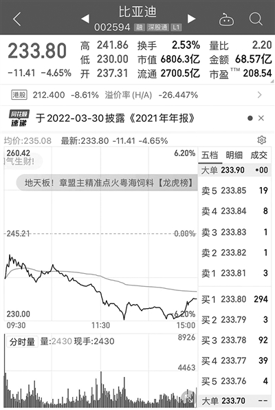 新能源汽车龙头2月狂卖88万辆车股价却持续下跌新能