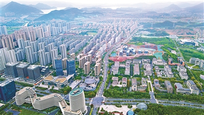 青山湖科技城并入杭州图片