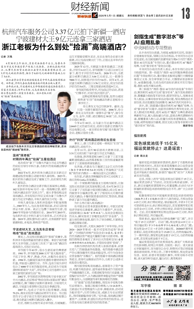 财经新闻_2026-05-01_都市快报